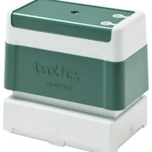 Sello Personalizable Entintado Automatico Brother 34 X 58 mm Verde Pack 6 ud Moderno