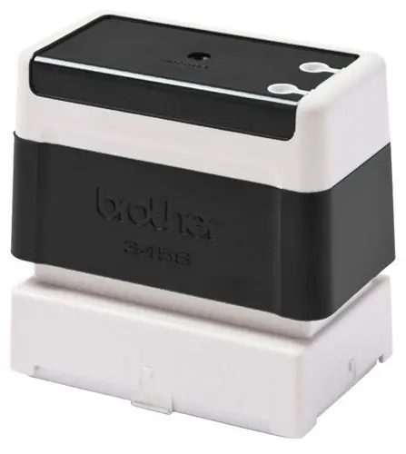 Sello Personalizable Entintado Automatico Brother 34 X 58 mm Negro Pack 6 ud Original