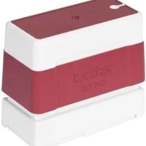 Favorito De Clientes Sello Personalizable Entintado Automatico Brother 27 X 70 mm Rojo Pack 6 ud