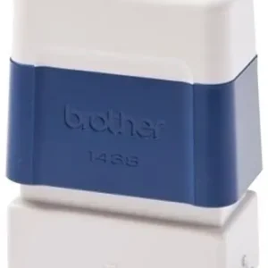 De Moda Sello Personalizable Entintado Automatico Brother 14 X 38 mm Azul Pack 6 ud