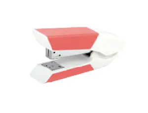 Oferta De Temporada Grapadora Liderpapel con Regalo de Extraegrapas y Caja de 1000 Grapas 22/6 24/6 Capacidad 20H Color Coral