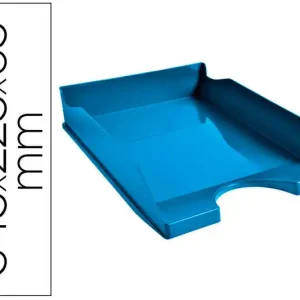 Solo Hoy Bandeja Sobremesa Exacompta Clean Safe Azul 345X255X65 mm