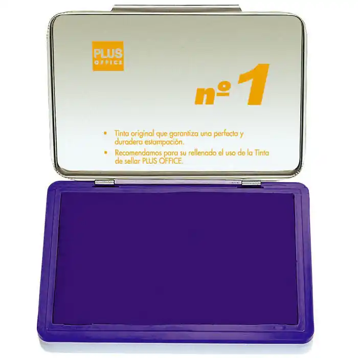 Imprescindible (Must-Have) Tampón Manual Plus Office Nº 1 140X100 mm. Violeta