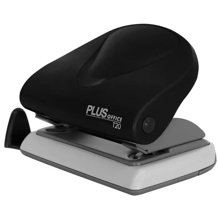 Precio Bajo Perforador Sobremesa Plus Office T20 20 Hojas Negro