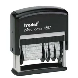 Formulario Framun 4817 con Fechador 12 Textos Entintaje Automatico 4 mm Precio Rebajado