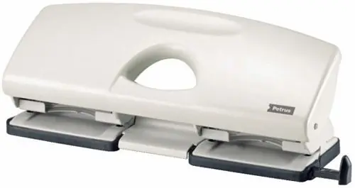 Taladro 4 Punzones Petrus 405 (25H) Gris Oferta Flash