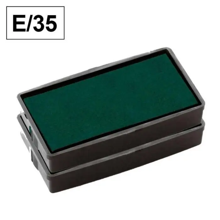 Almohadilla Colop E/35 para Printer Rectangular 35 Verde Precio Reducido