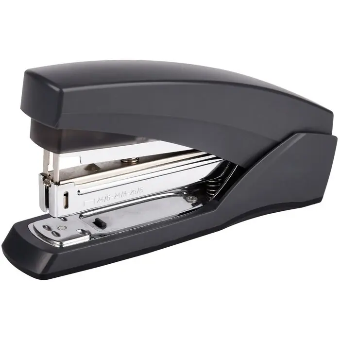 Grapadora Plástico Fácil 25 Hojas Kores Gris Stock Limitado