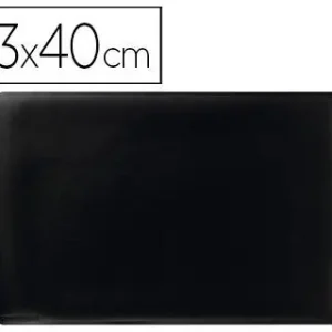 Vade Sobremesa Durable Polipropileno Antideslizante Contorneado Color Negro 53X40 cm Exclusivo