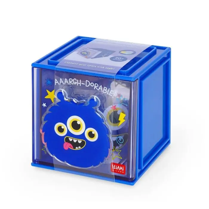 Solo Por Tiempo Limitado Organizador Modulable de Escritorio Legami Cutie Cube Monster