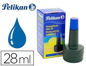 Tinta Sellar Pelikan Frasco 28 Ml Azul SÃºper Precio