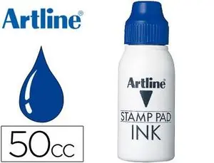 Compra Hoy Tinta Tampon Artline Azul Frasco 50 Ml