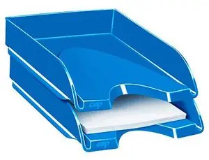 Artesanal Bandeja Sobremesa Cep Plastico Azul 257X348X66 mm