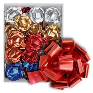 Oferta Especial Moña Brizzolari Metal Mini Flor 14 mm X Diametro 5,5 cm Colores Surtidos