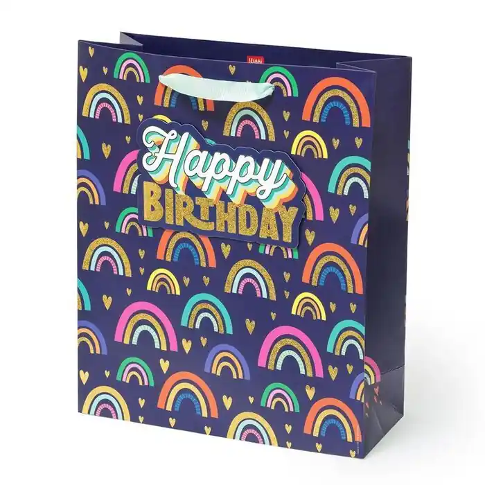 Nuevo Modelo Bolsa de Regalo Legami Arco Iris