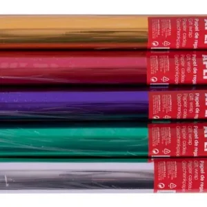 Rollo Papel Regalo 0,7X2 M Apli Metalizado Colores Surtidos Ordenar Ahora Mismo
