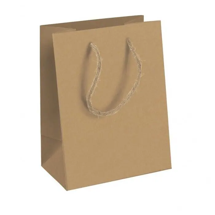 Bolsa Kraft Clairefontaine Marron Mediana 21,5X10,2X25,3 cm Venta Final