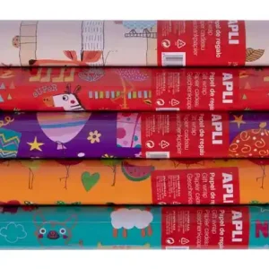 Rollo Papel Regalo 0,7X2 M Apli Infantil Modelos Surtidos OcasiÃ³n Especial