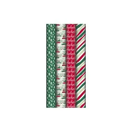 Precio Rebajado Rollo Papel Regalo Excellia 80 Gr Navidad Clairefontaine Hohoho 2 X 0,70 Metros Modelos Surtidos
