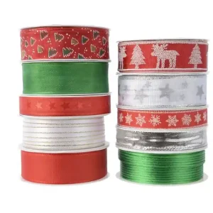 Favorito De Clientes Lazo Navideño Decorado 4 Metros Modelos Surtidos