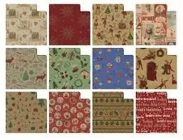 Bestseller Rollo Papel Regalo Rex Kraft Navidad 70 cm X 2 M N33J1Nat Modelos Surtidos