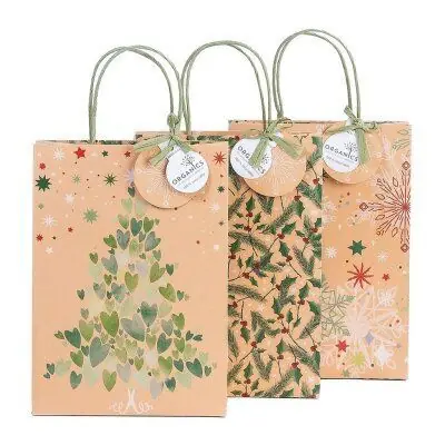 Precio De Oferta Bolsa Regalo Navidad 18 X 25 X 8 cm