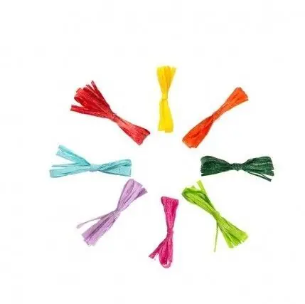 MÃ¡s Vendido Rafia Brizzolari 3 Mts Colores Vivos Surtidos Mod. 6802