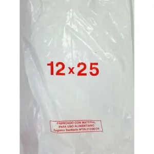 Bolsa Transparente 12X25 G-90 500 u GarantÃ­a De DevoluciÃ³n De Dinero