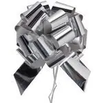 Precio De FÃ¡brica Lazo Automatico Satinado 6823 50Mm X 20 cm Plata