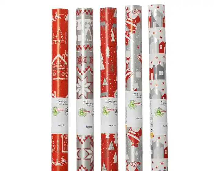 Stock Limitado Rollo Papel Regalo Navidad 70 X 200 cm