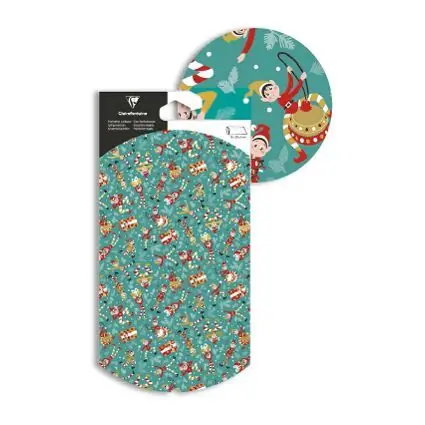 Imprescindible (Must-Have) Estuche Regalo Navidad Clairefontaine Decoracion Duende 16X22 cm