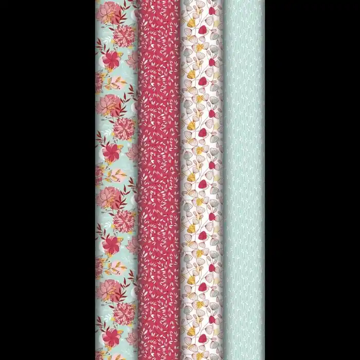 Rollo Papel Regalo Kraft Blanco 60 Gr Clairefontaine Flora 2 X 0,70 cm Entrega RÃ¡pida