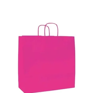 EnvÃ­o Inmediato Bolsa Asa Retorcida Fucsia 32+13X28