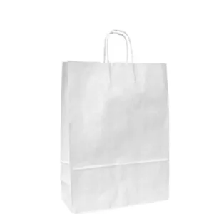 PromociÃ³n Bolsa Asa Retorcida Blanco 32+13X42,5