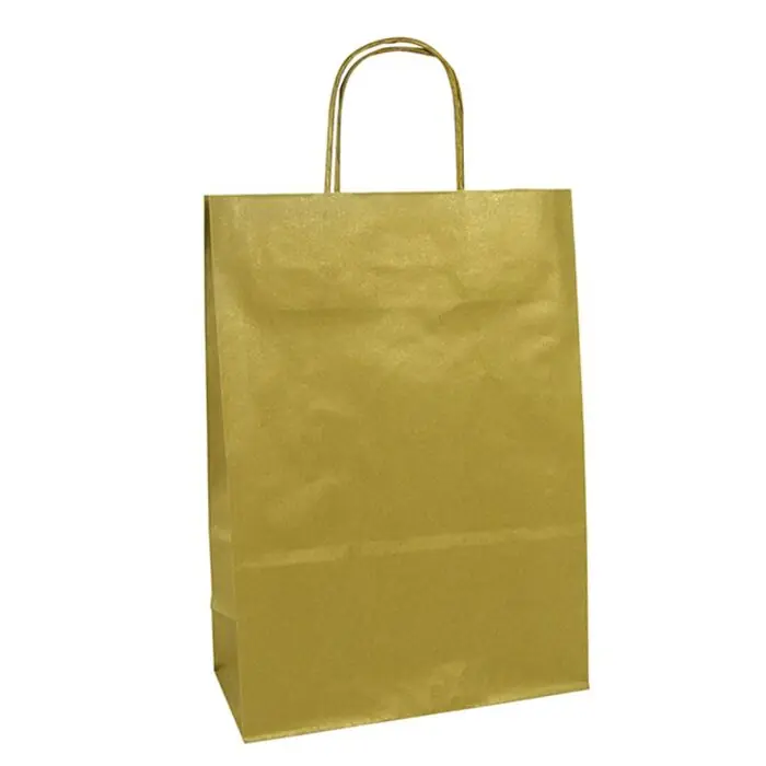 Pago Seguro Bolsa Regalo Kraft Clairefontaine Blanco / Dorado 180+70X240 mm