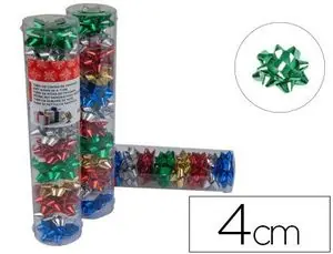 Lazos Liderpapel Fantasia PequeÃ±o Colores Metalizados Surtidos Tubo 12 Mejor Precio