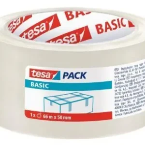 Cinta Embalar Tesa Transparente Basic 66 Mt X 50 mm MÃ¡xima Calidad