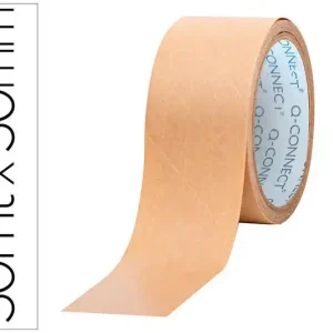 Oferta Limitada Cinta Adhesiva Q-Connect Reforzada Kraft 50Mt X 50 mm para Embalaje
