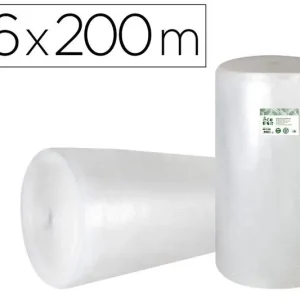 Certificado Plastico Burbuja Liderpapel Ecouse 1. 60X200M 30% de Plastico Reciclado