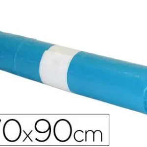 Stock Limitado Bolsa Basura Industrial Azul 70X90Cm Galga 110 Rollo de 10 Unidades