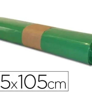 Stock Limitado Bolsa Basura Industrial Verde 85X105Cm Galga 110 Rollo de 10 Unidades