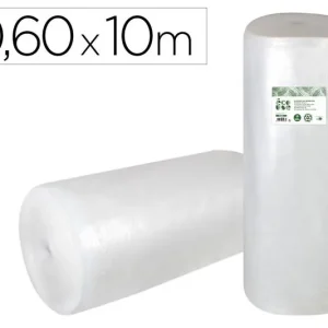 Plastico Burbuja Liderpapel Ecouse 0. 60X10M 30% de Plastico Reciclado Mejor Precio