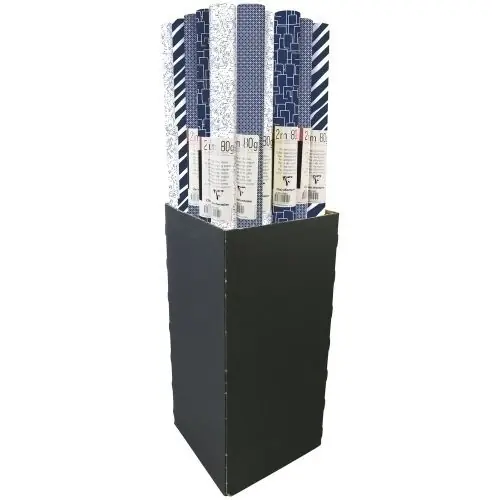 Stock Limitado Papel de Regalo Rollo Clairefontaine 0,7X2 M (Caja de 30) Excellia Todo Año Men In Blue