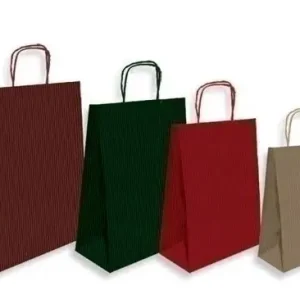 Ãltima Oportunidad Bolsa de Papel Andina Kraft Liso 18X24X8 cm Crudo/natural Paquete de 50