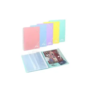 Artesanal Carpeta Espiral 30 Fundas FÂº Archivex Pp Soft Rosa Pastel