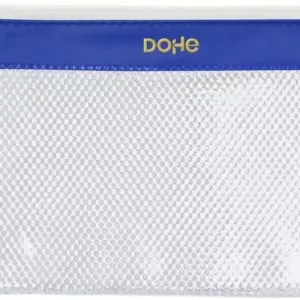 Bolsa Cremallera Portatodo A5 Apaisado Banda Azul Tendencia