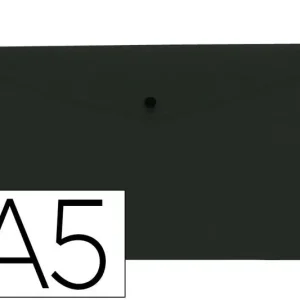 Sobre Broche Liderpapel Pp A5 Negro Opaco Más Vendido