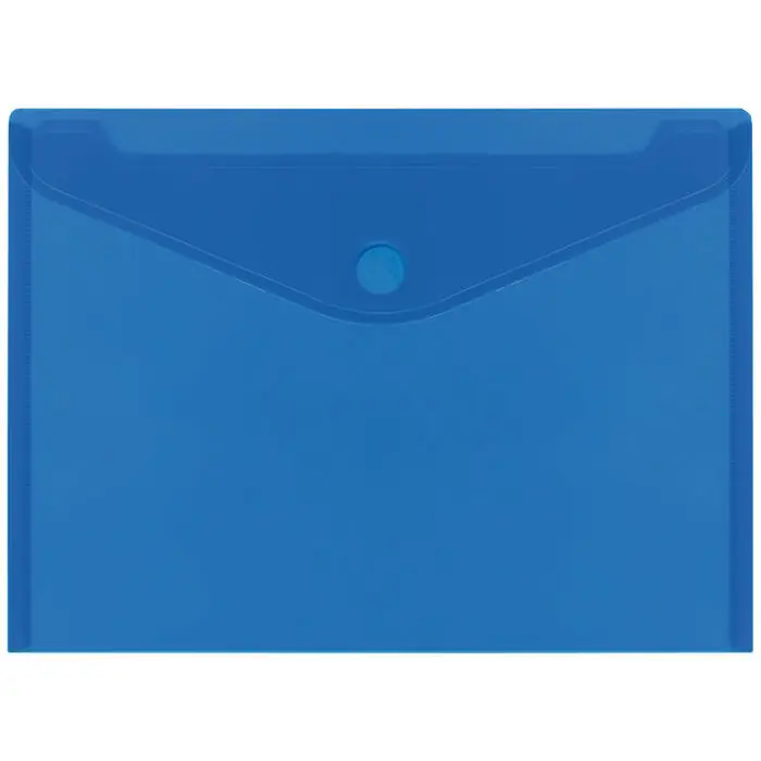 Auténtico Sobre 2030 Plus Office A4+ Pp Velcro Apaisado Azul