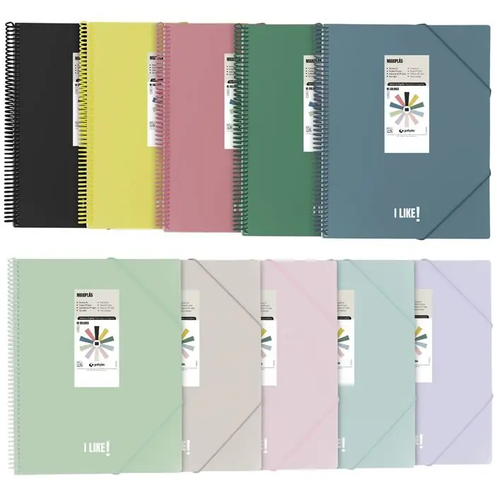 Carpeta 40 Fundas Maxiplas Pp I Like3 Rosa Hecho A Mano