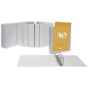 Venta Final Carpeta Canguro A4 4 Anillas 16 mm Blanca